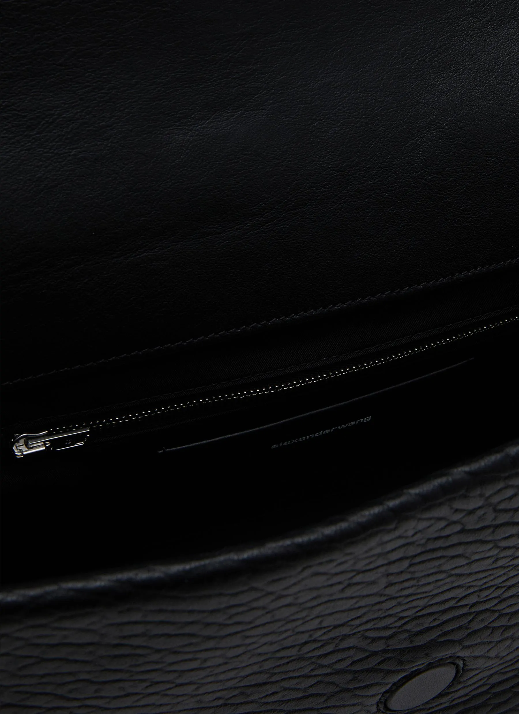 -----------ALEXANDERWANG ---- ------------ ----Medium Ricco Pebbled Leather Bag --