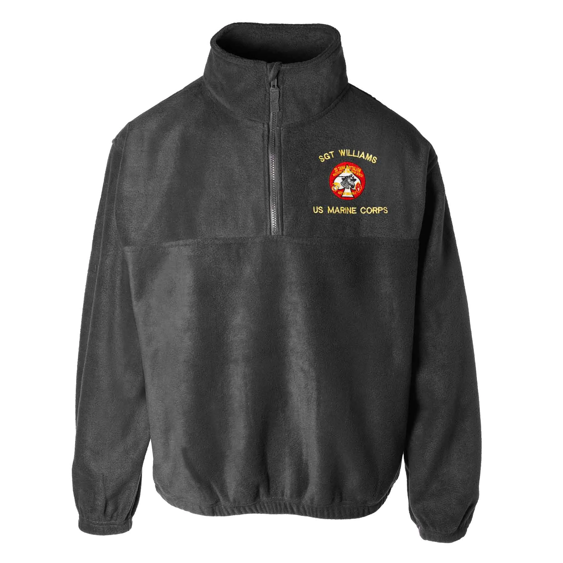 2nd Tank Battalion Embroidered Fleece 1/4 Zip