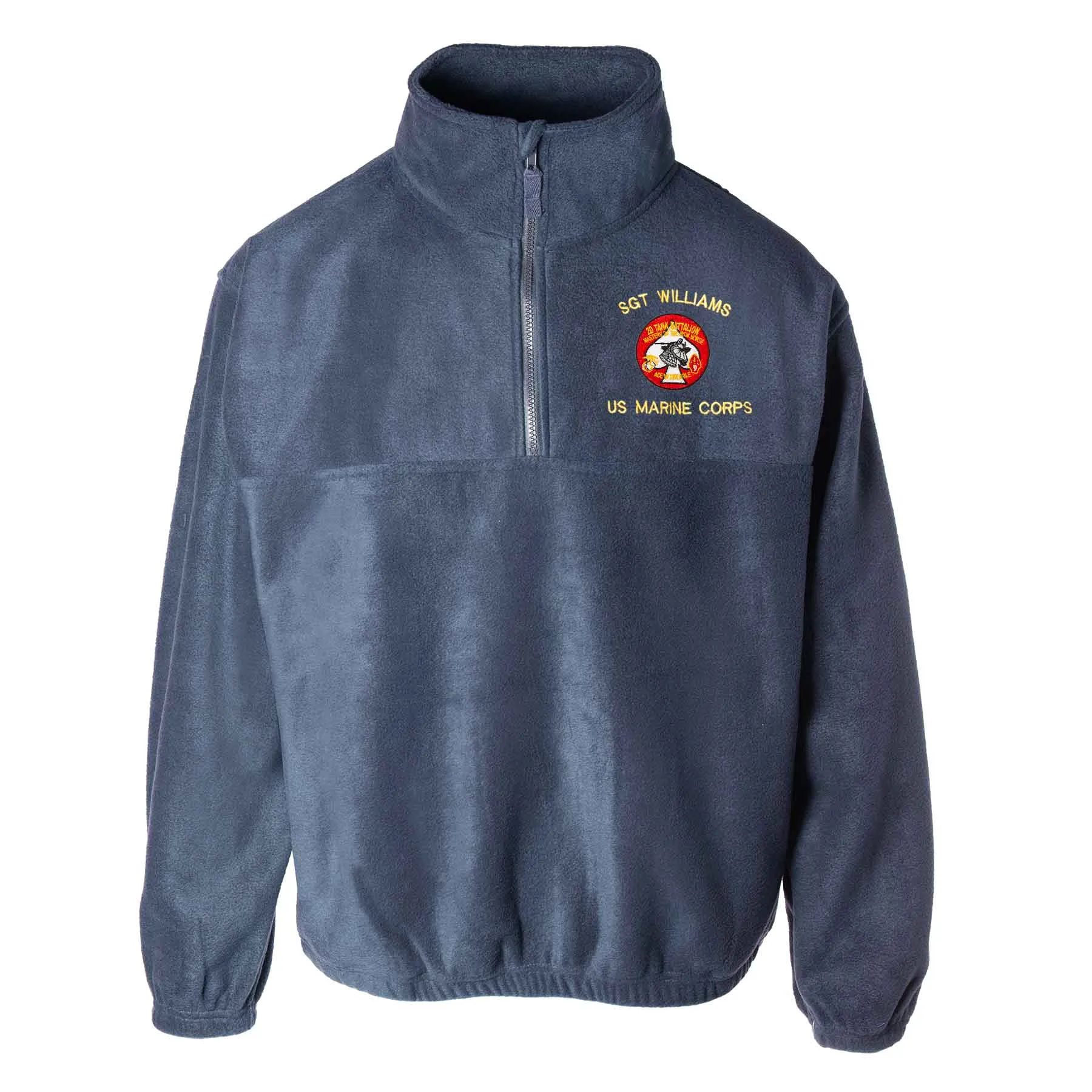 2nd Tank Battalion Embroidered Fleece 1/4 Zip