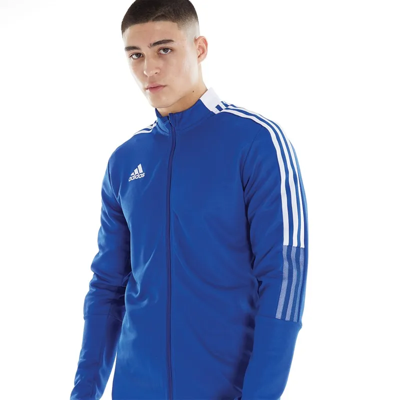 adidas Mens Tiro 21 Tracksuit Top Royal Blue