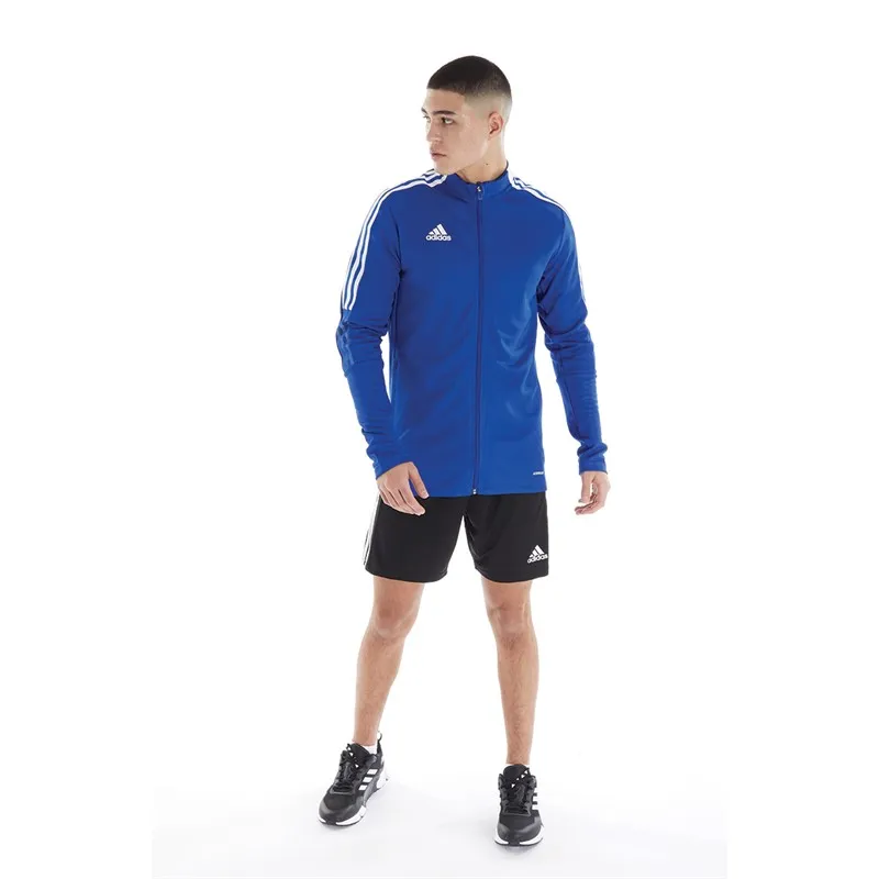 adidas Mens Tiro 21 Tracksuit Top Royal Blue