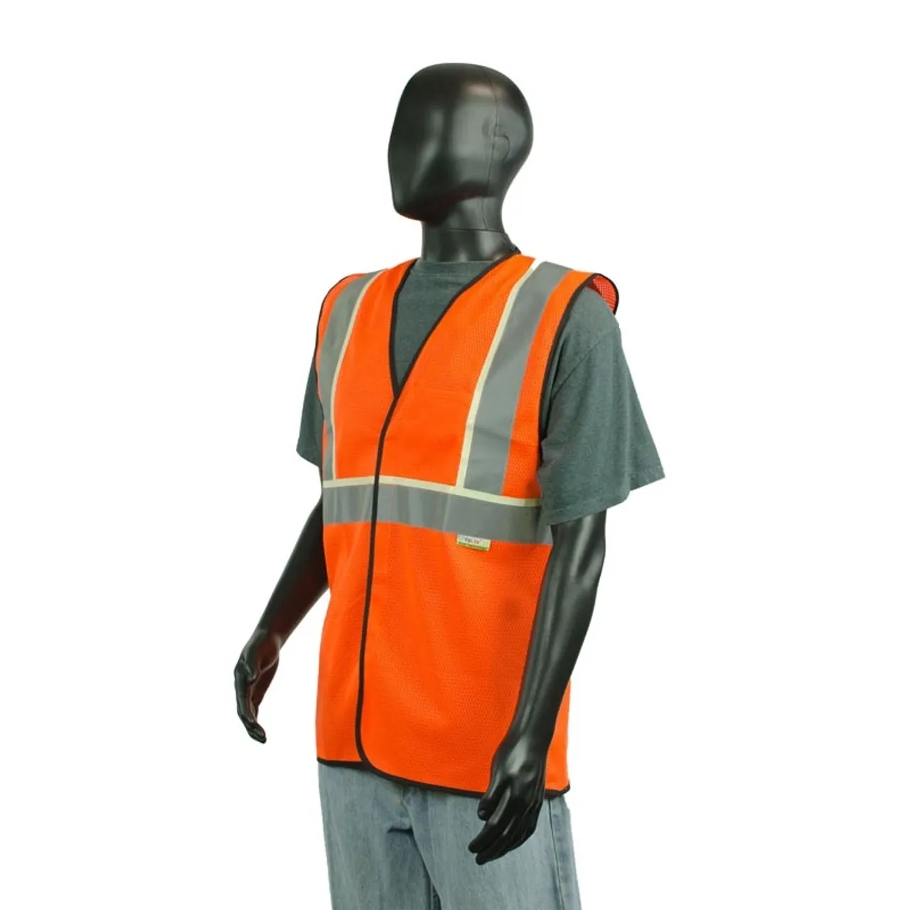 Alpha Workwear Class 2 Hi Vis Illuminating Safety Vest Glow A200