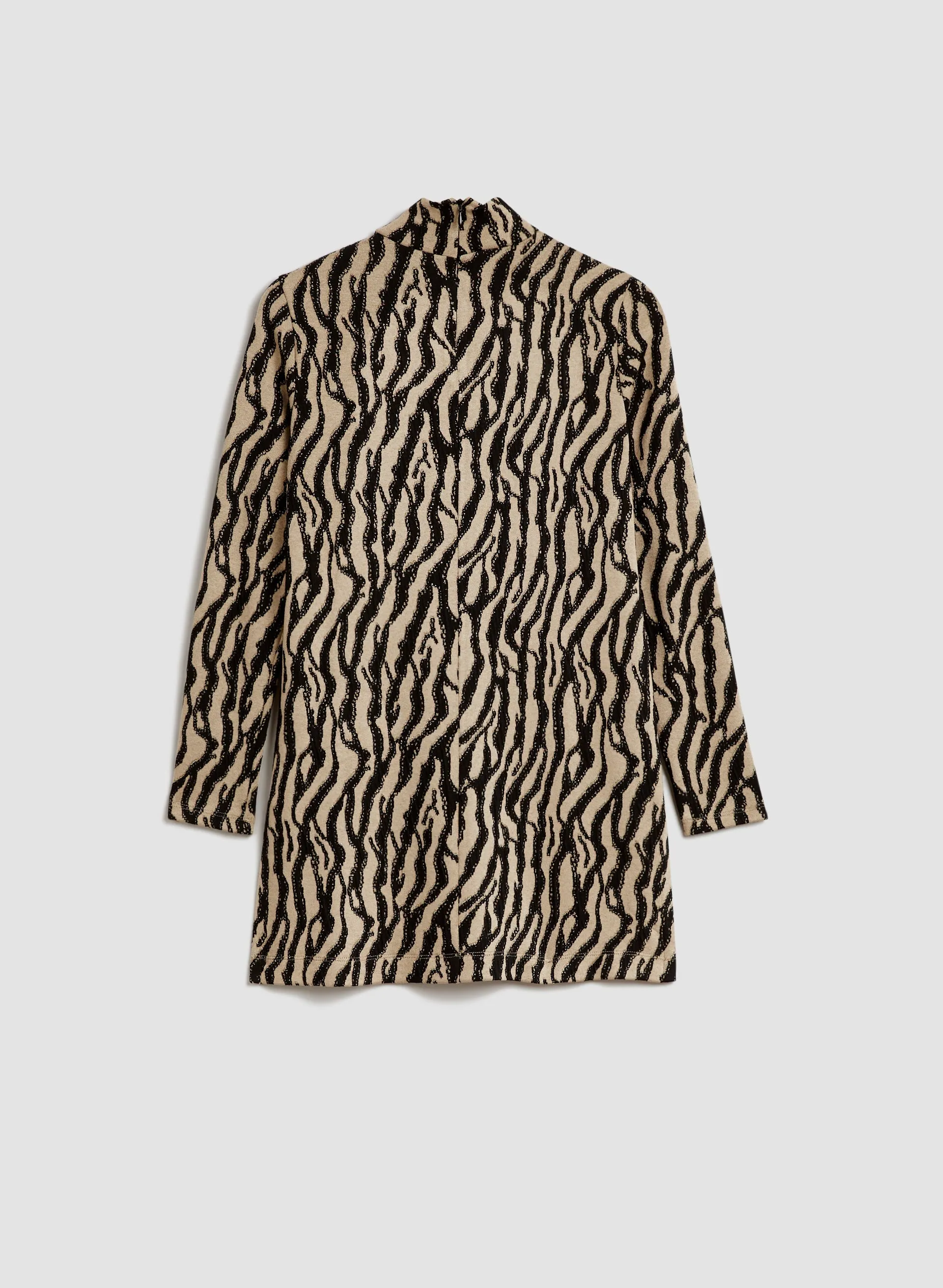 Animal Motif Jacquard Tunic