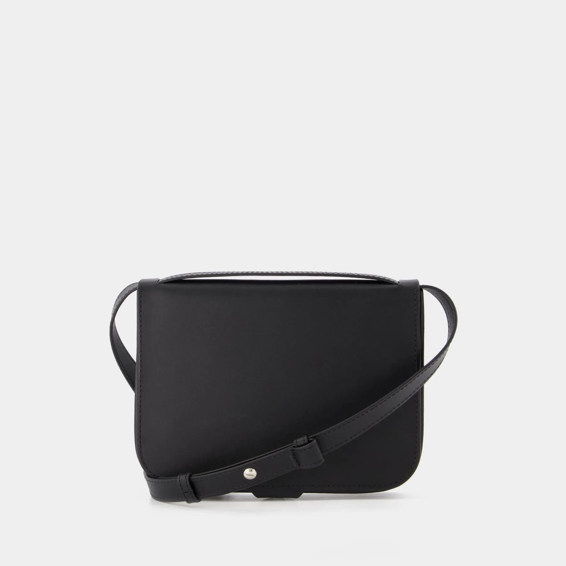 A.P.C.  Josh Bag in Black Leather