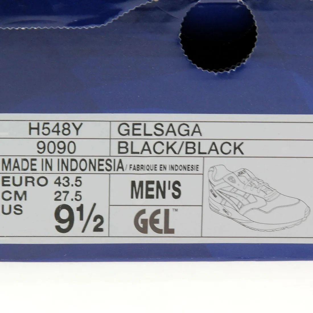 Asics Tiger Men Gel-Saga (black / black)