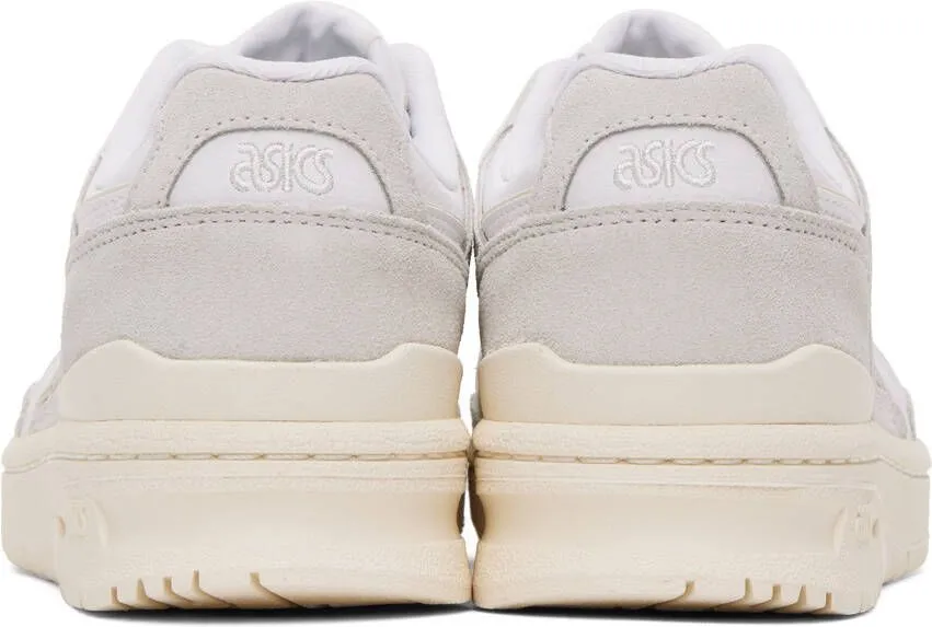 Asics White & Taupe EX89 Sneakers