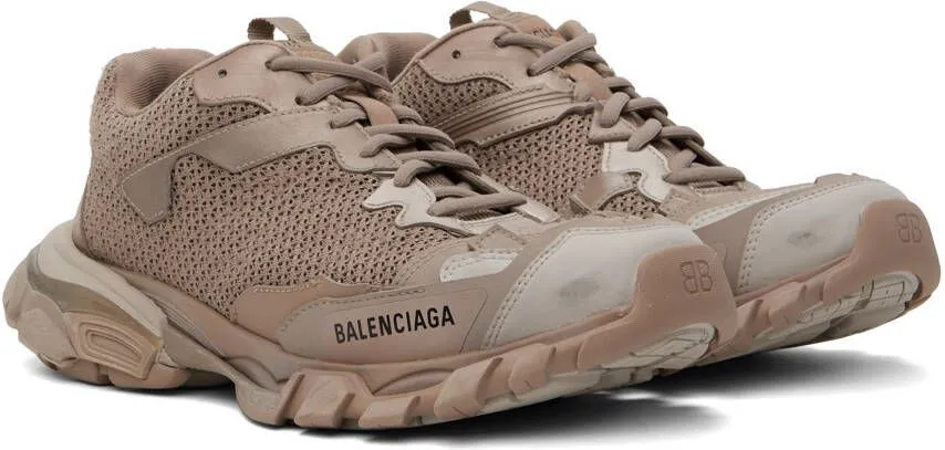 Balenciaga Beige Track.3 Sneakers