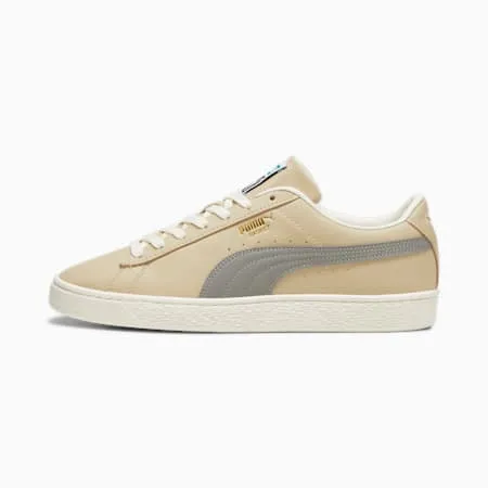 Basket Classic XXI Muted Unisex Sneakers | Putty-Stormy Slate-PUMA Gold | PUMA Shop All Puma | PUMA 