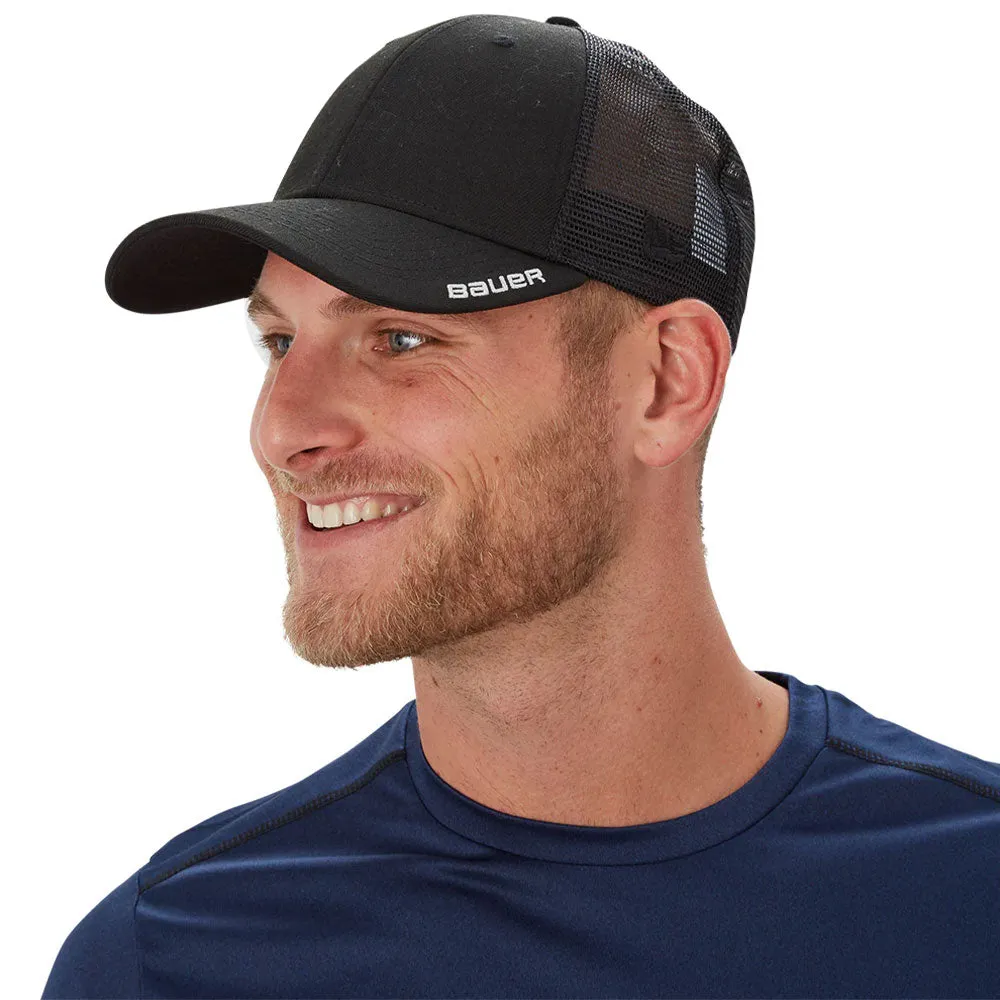 BAUER NE TEAM 9FORTY BLACK ADJUSTABLE HAT