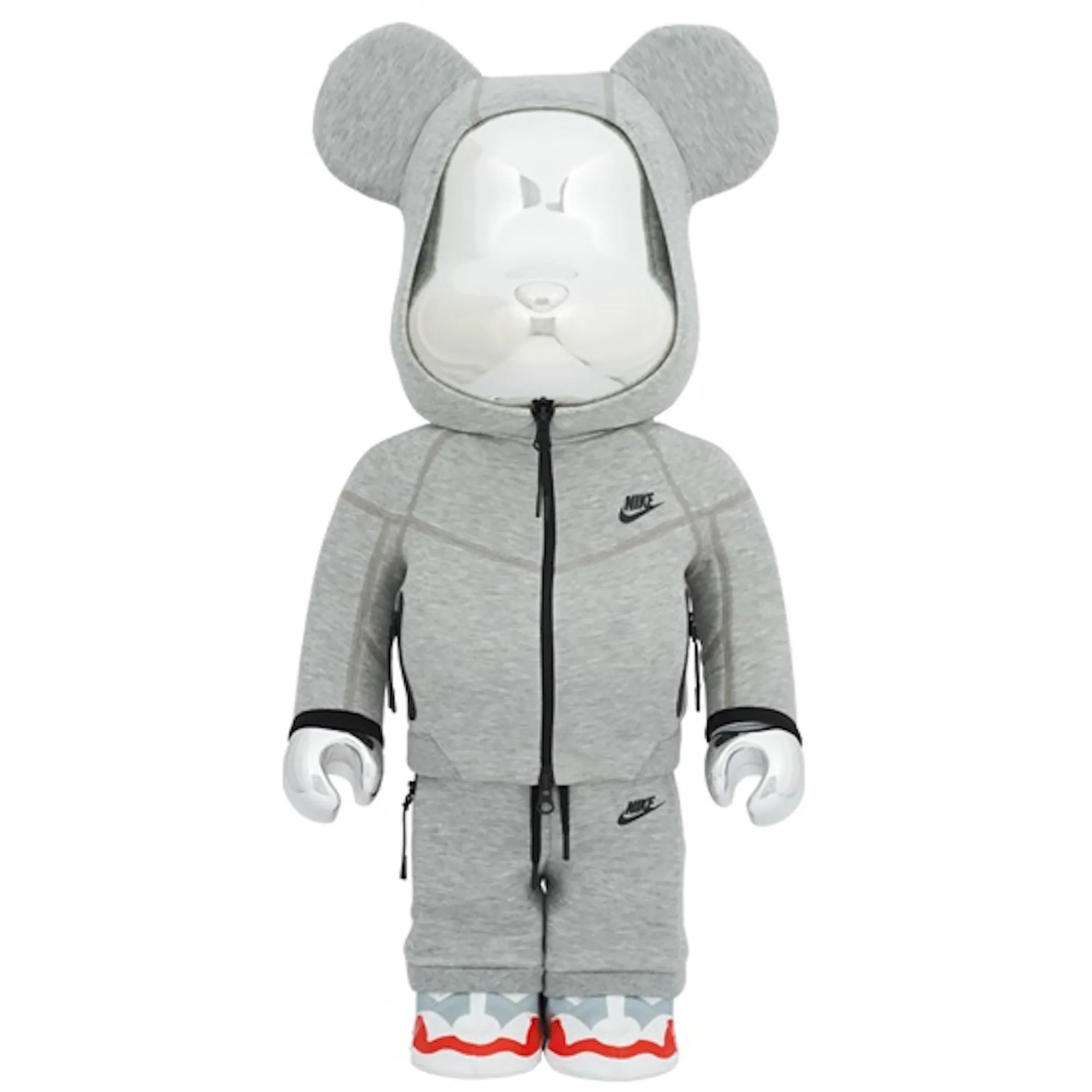 BE@RBRICK x Nike Tech Fleece 1000%