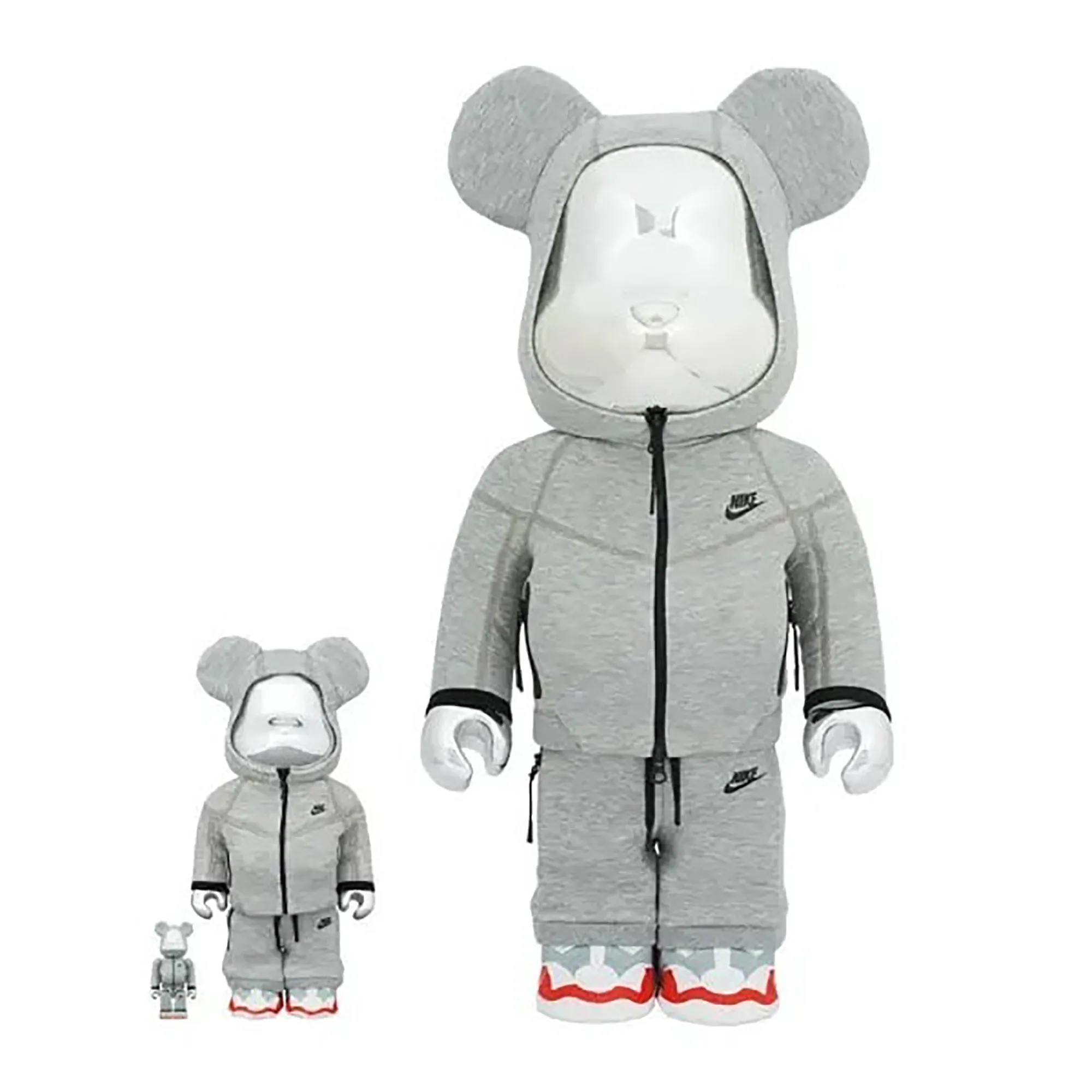 BE@RBRICK x Nike Tech Fleece 1000%