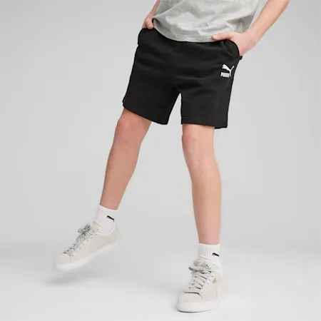 BETTER CLASSICS Shorts - Boys 8-16 years | PUMA Black | PUMA SHOP ALL PUMA | PUMA 