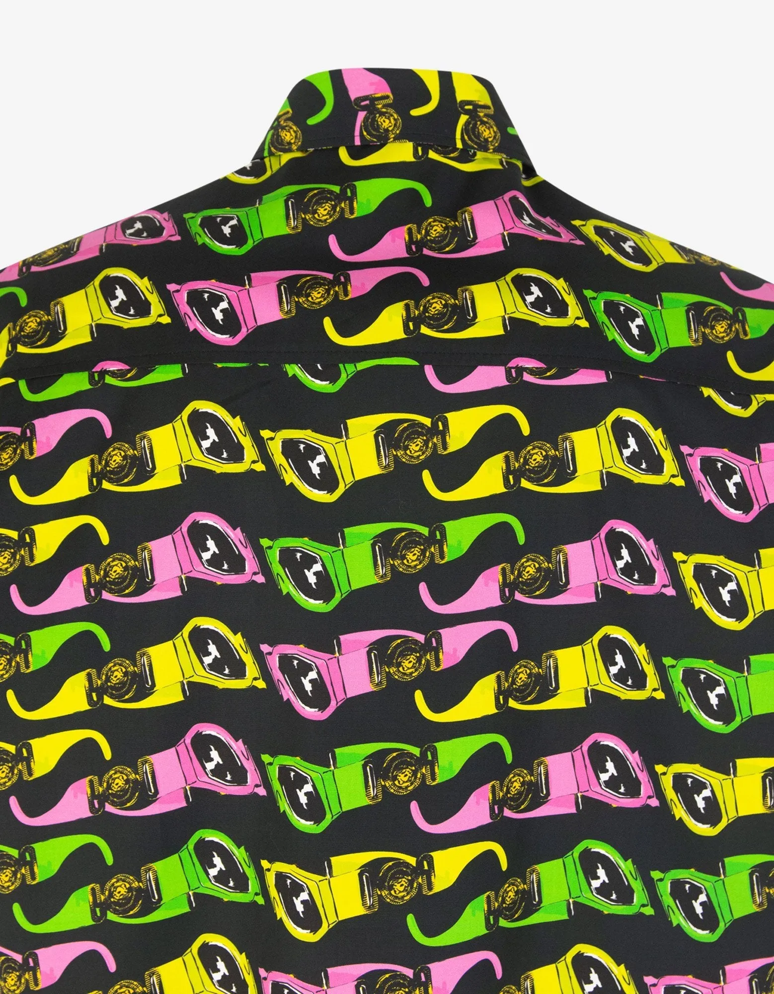 Black Biggie Sunglasses Print Shirt -