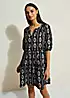 bonprix Printed Tunic Dress