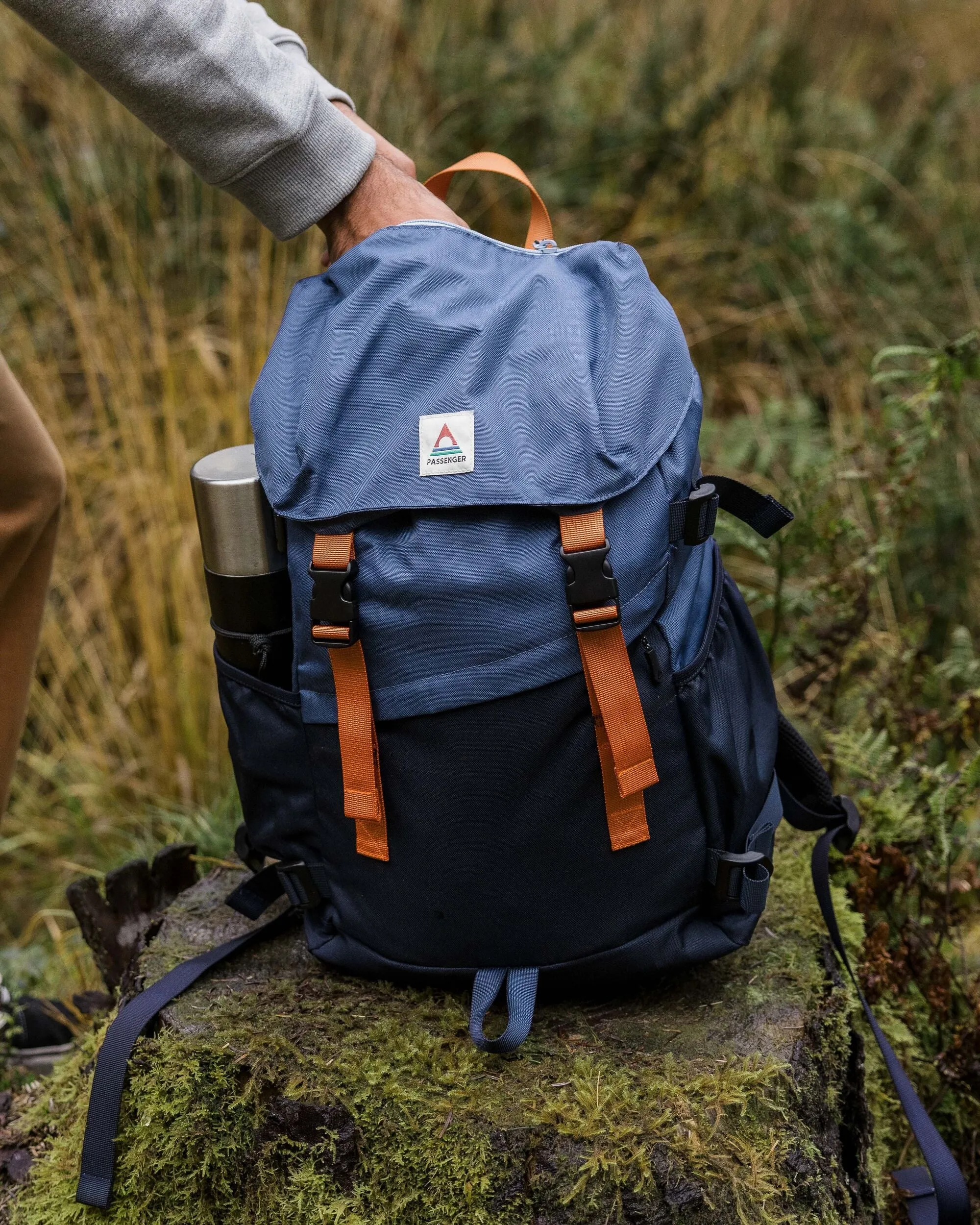 Boondocker Recycled 26L Backpack - Dark Denim/ Deep Navy