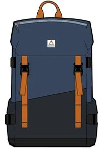 Boondocker Recycled 26L Backpack - Dark Denim/ Deep Navy