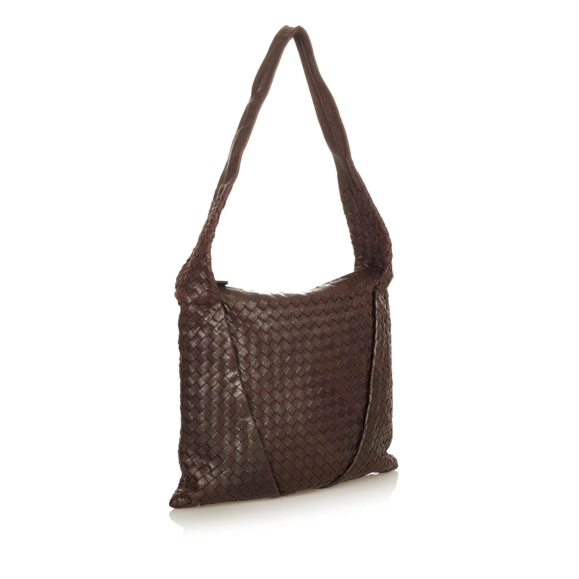 Bottega Veneta Intrecciato Leather Shoulder Bag