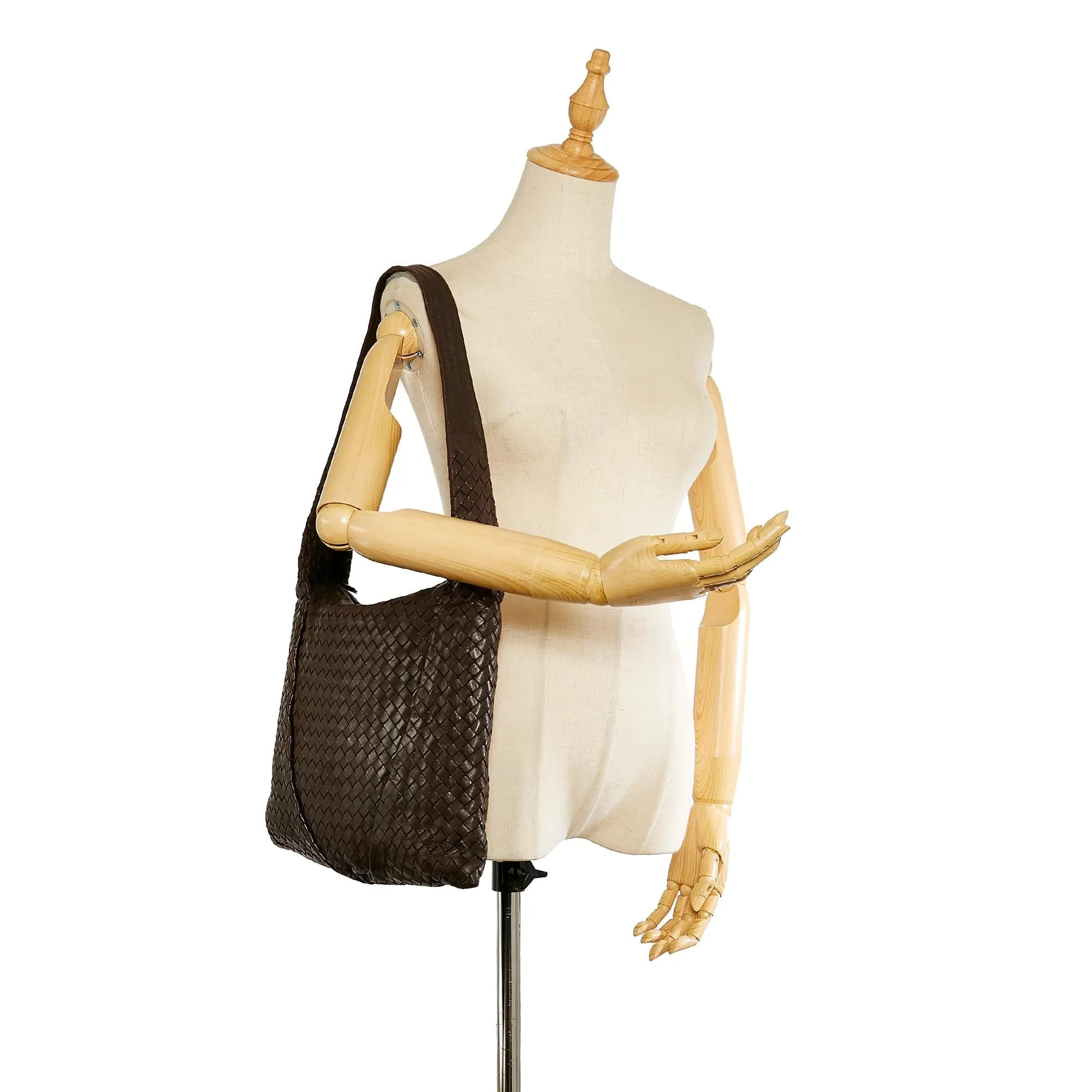 Bottega Veneta Intrecciato Leather Shoulder Bag