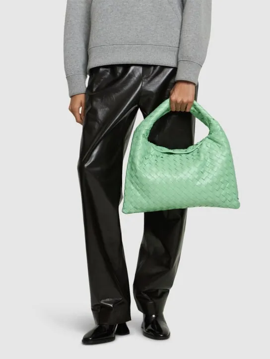 Bottega Veneta   Small Hop leather shoulder bag 