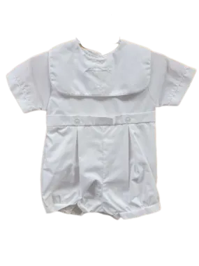 Boys Christening Romper