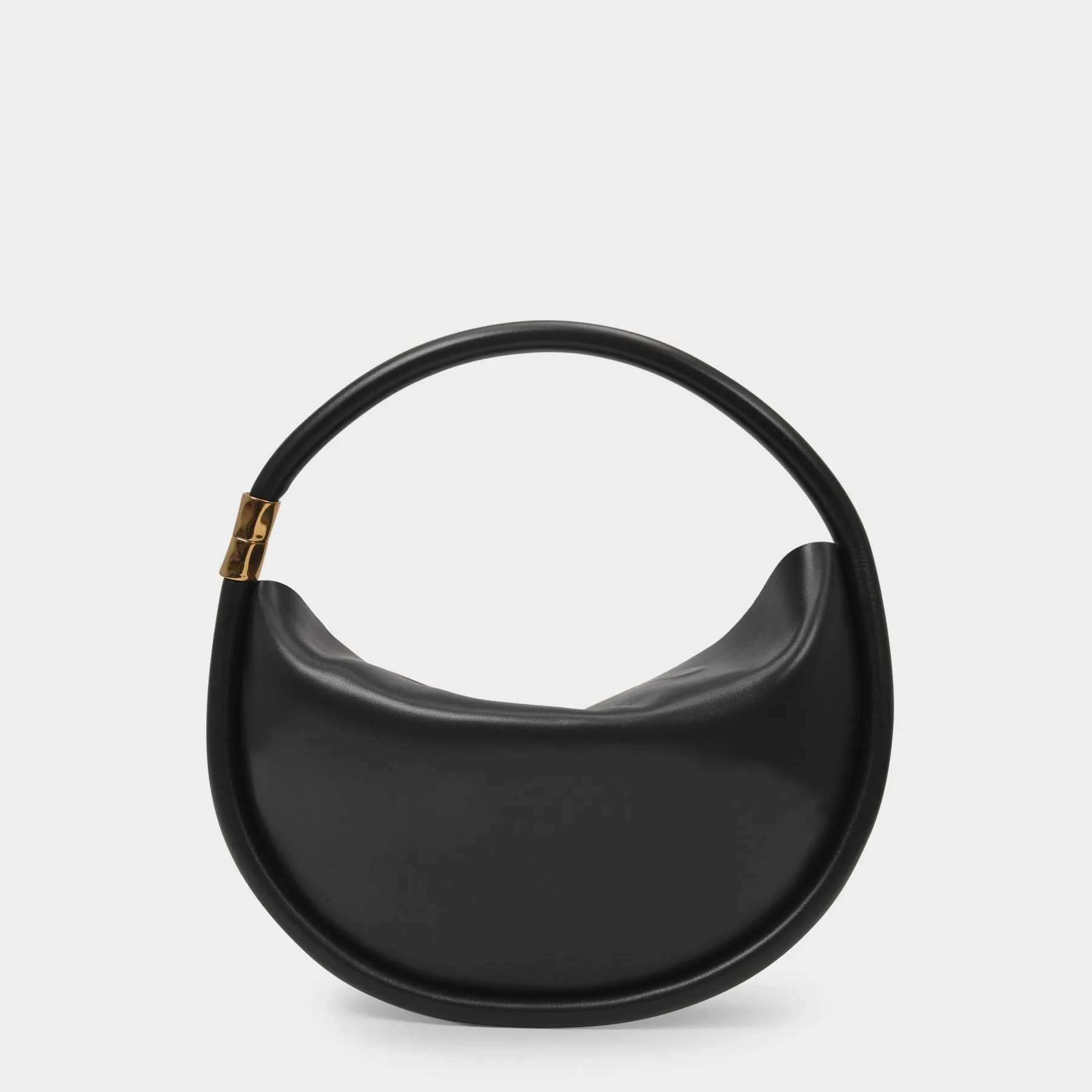 Boyy  Disc 30 Bag in Black Leather