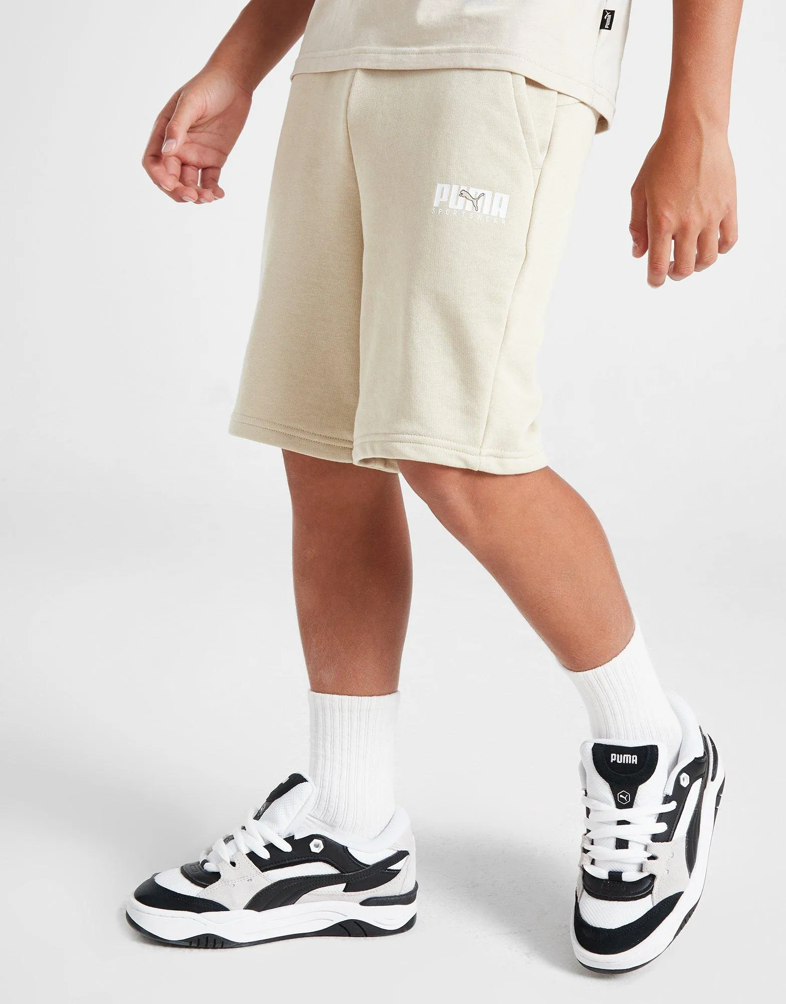 Brown PUMA Core Shorts Junior - JD Sports 