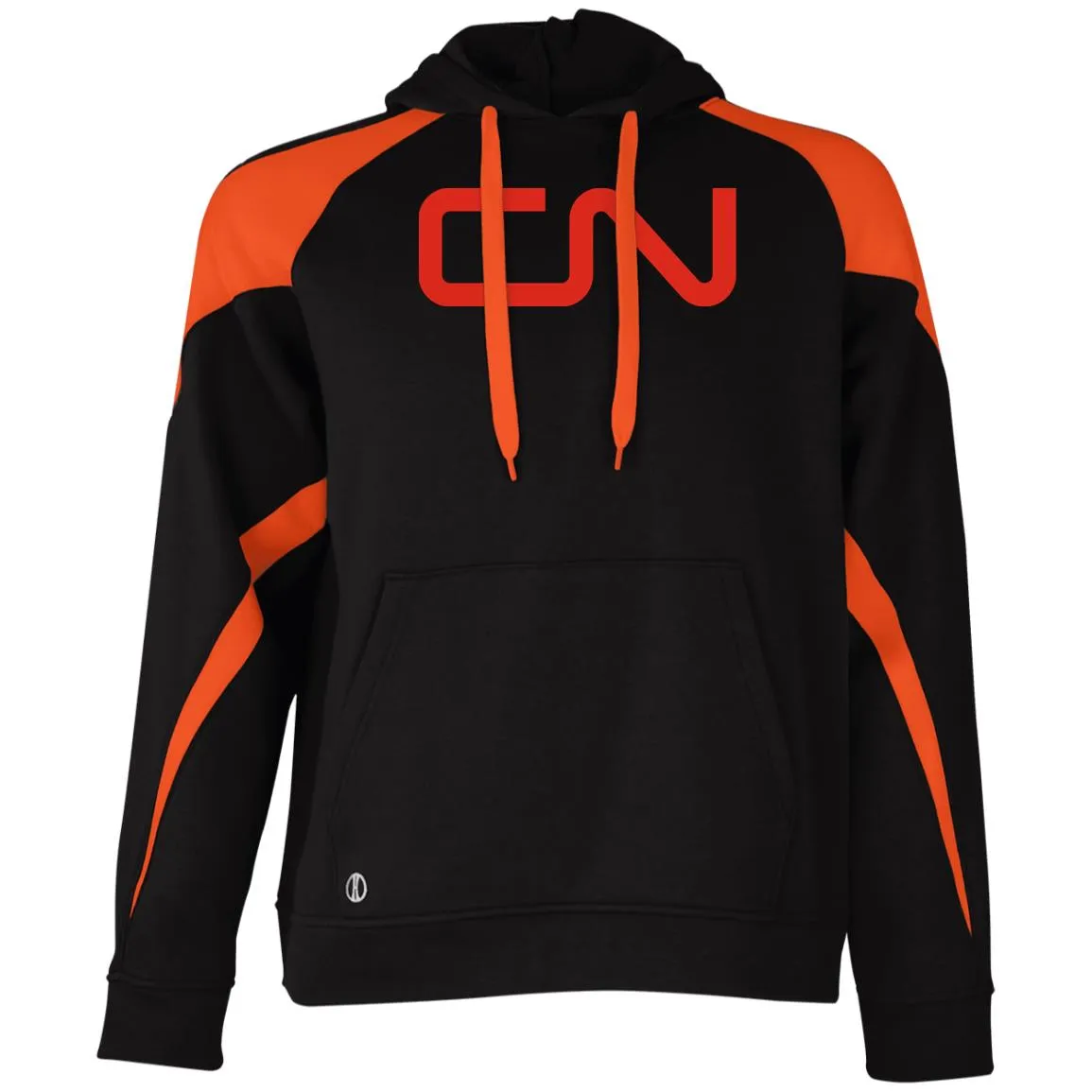 Canadian National [CN] Athletic Colorblock Fleece Hoodie