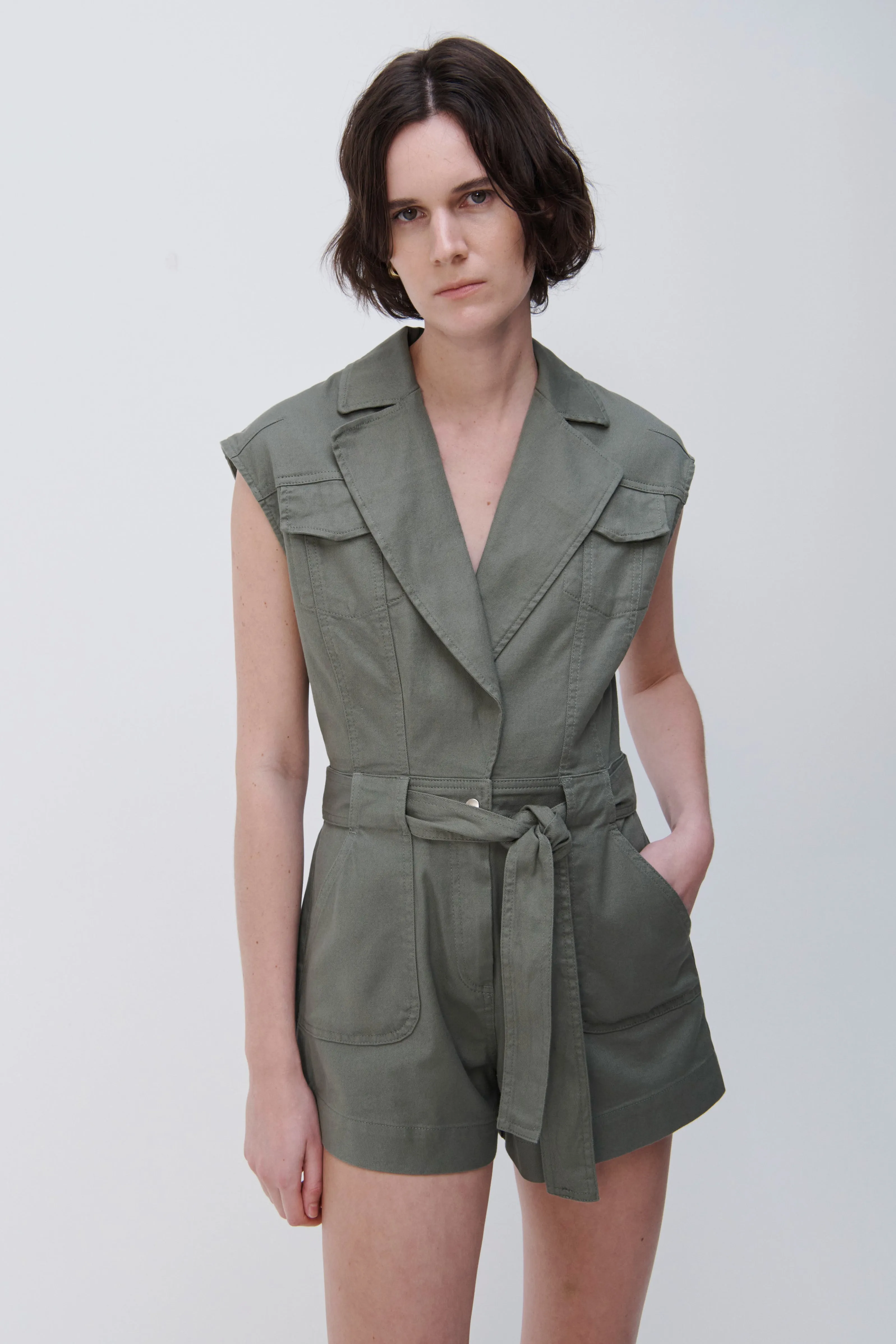 Carlotta Utility Romper