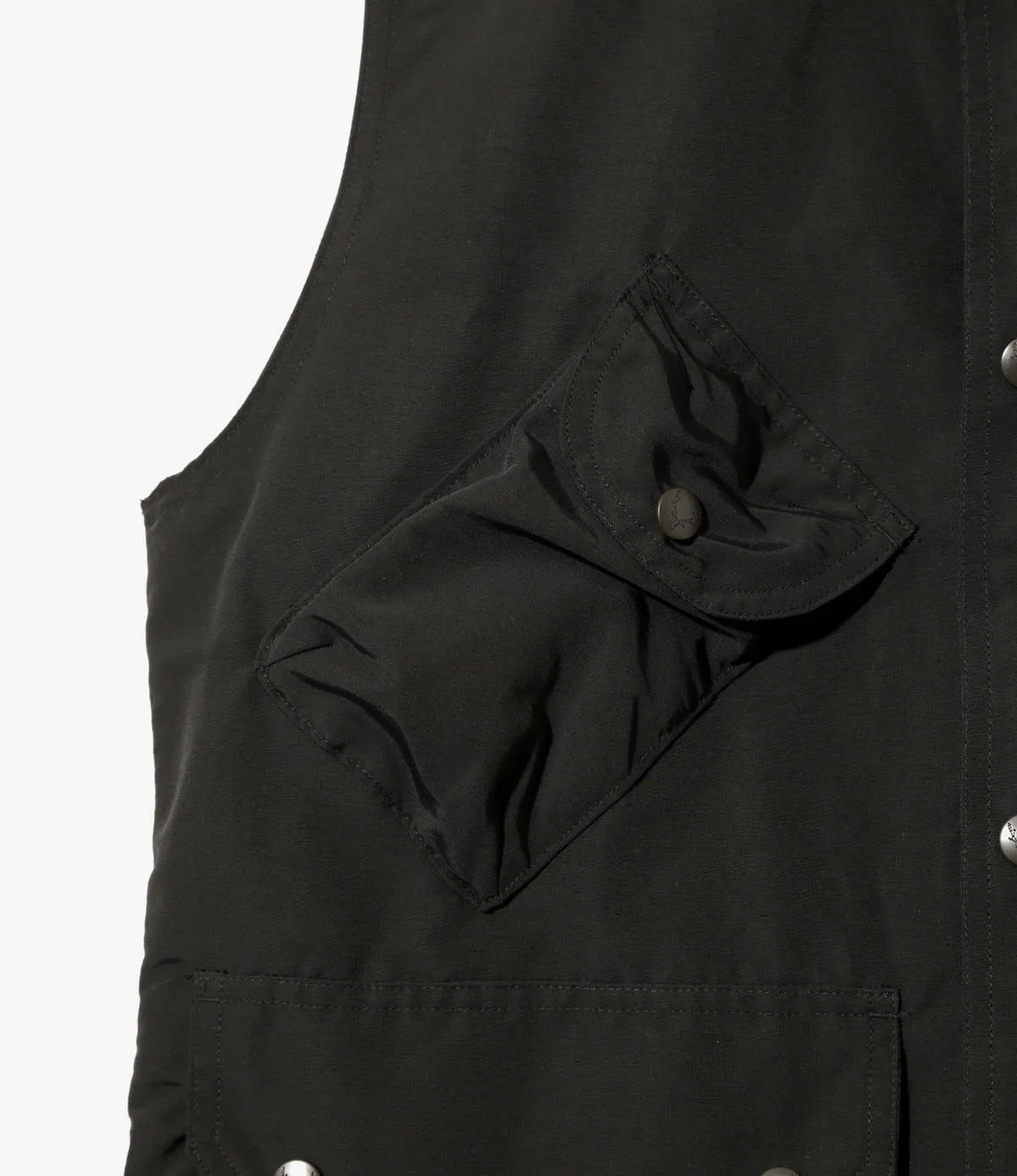 Carmel C/N Grosgrain Vest - Black