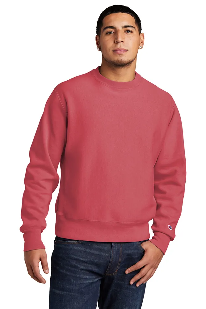 Champion Garment-Dyed Fleece Crewneck Sweatshirt - GDS149