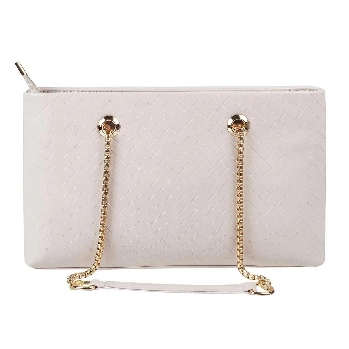 Cheemo Women Off-white Shoulder Bag