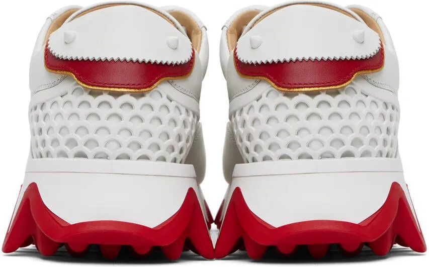 Christian Louboutin White Loubishark Sneakers