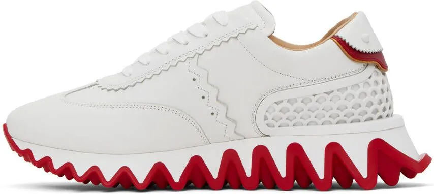 Christian Louboutin White Loubishark Sneakers