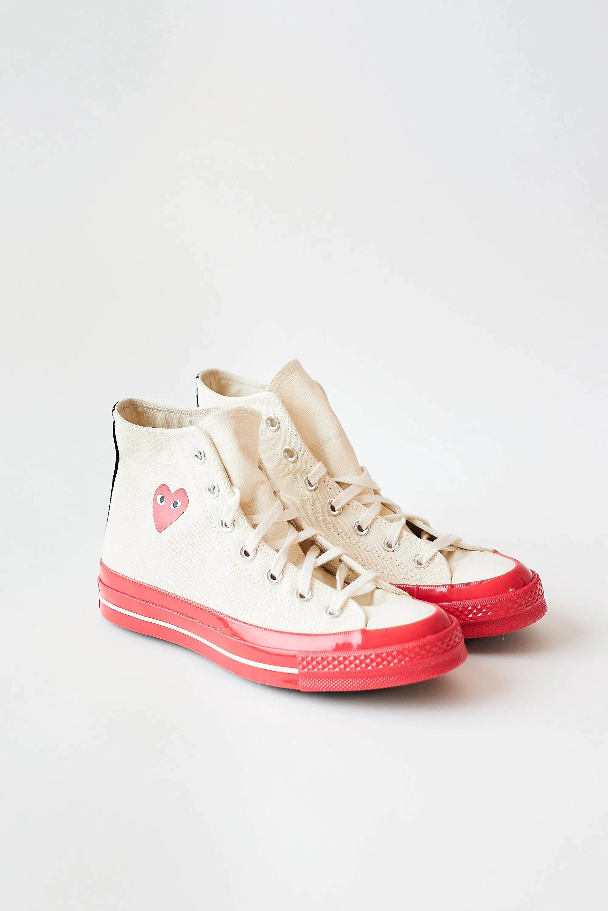 Comme des Garons PLAY Converse Red Sole High Top