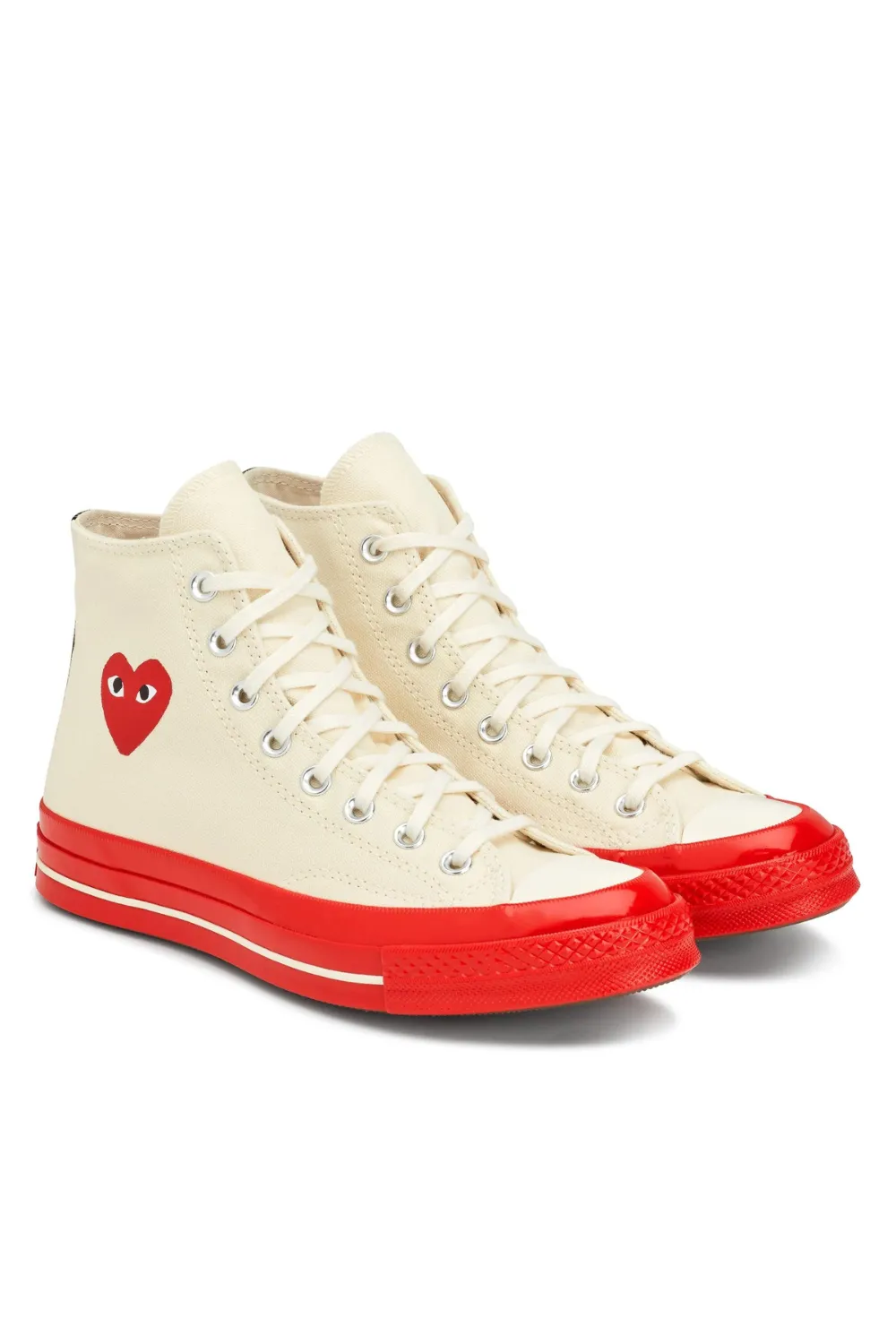 Comme des Garons PLAY Converse Red Sole High Top