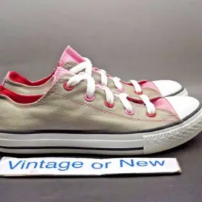 Converse All-Star Low OX CT Double Tongue Grey Pink Yout...