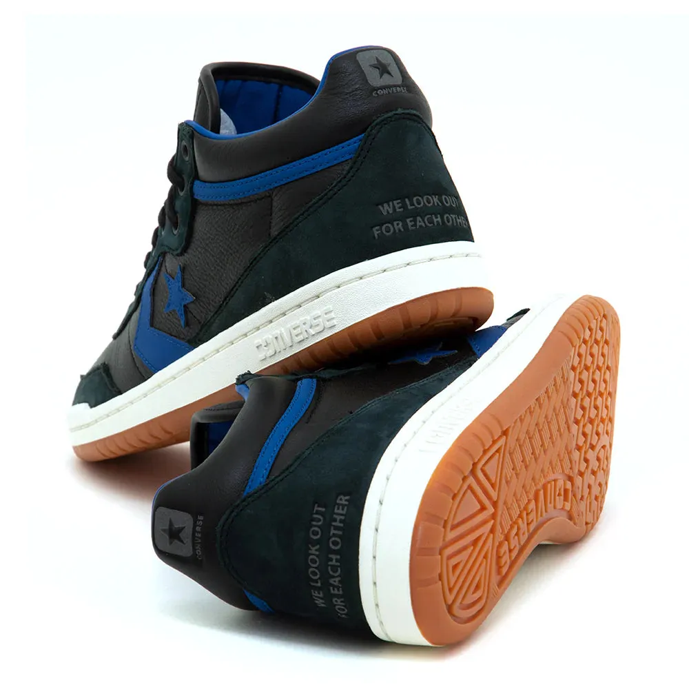 Converse Fastbreak Pro Mid: Black/Blue/Egret