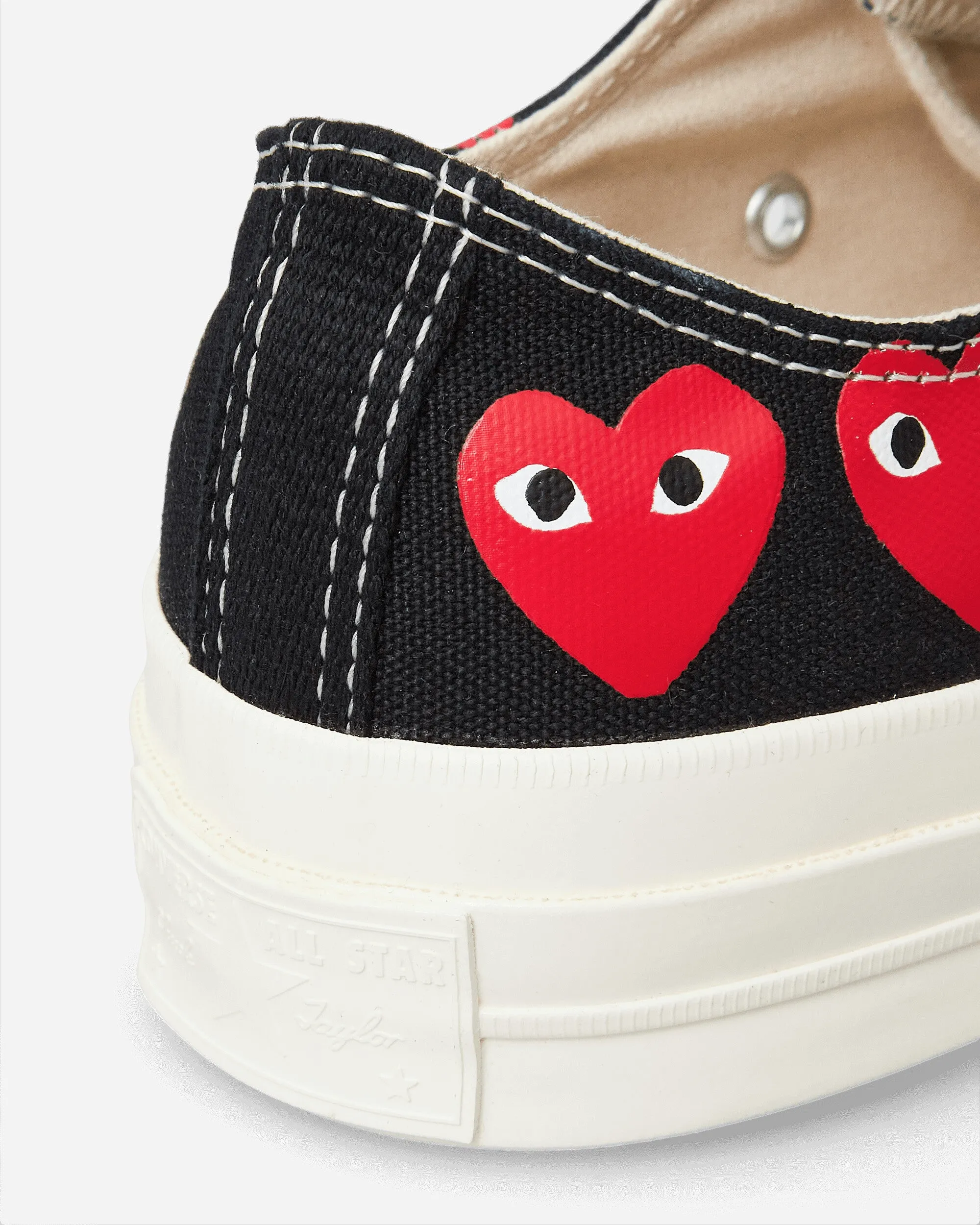 Converse Multi Heart Chuck 70 Low Sneakers Black