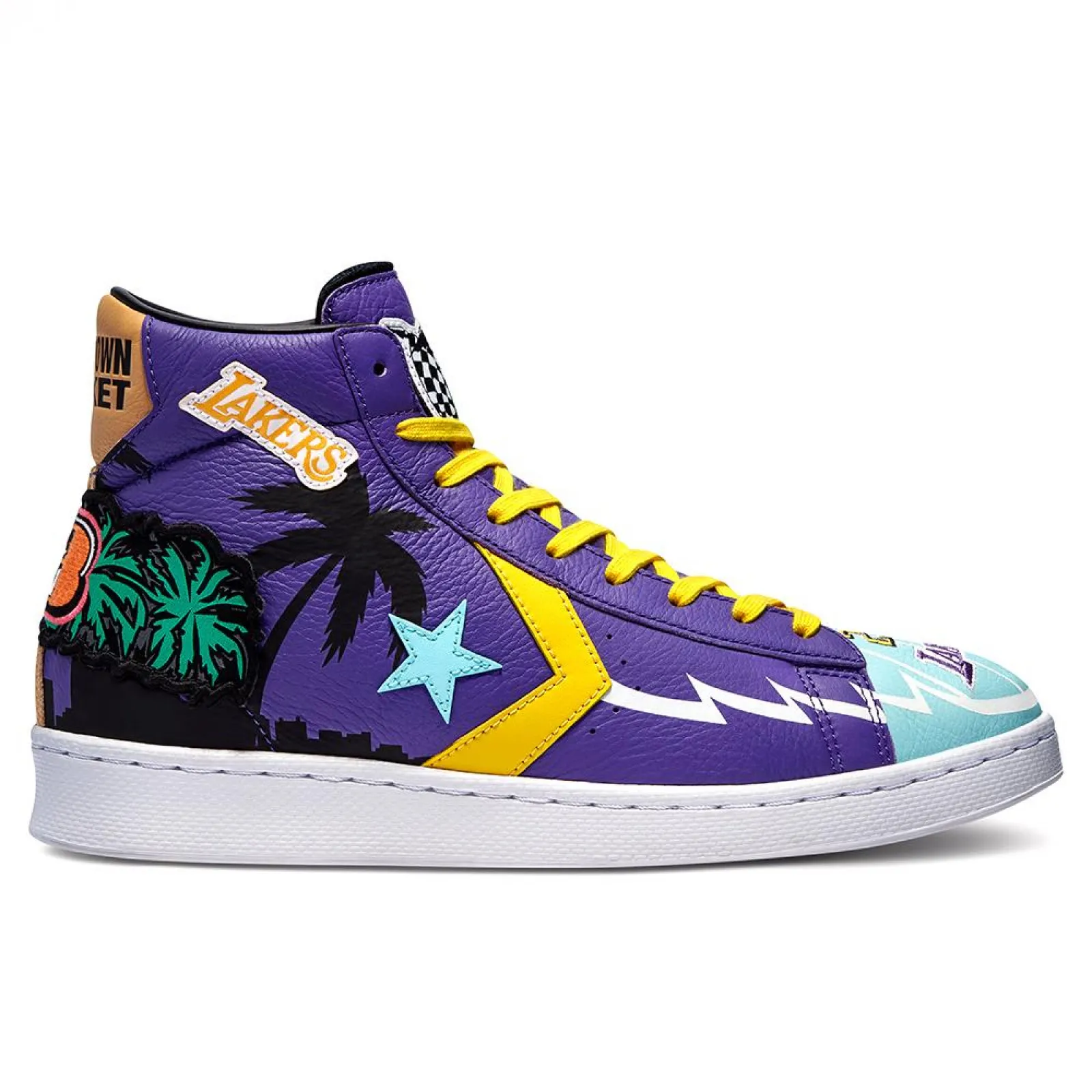 Converse Pro Leather NBA Chinatown Market x Jeff Hamilton ''Lakers''