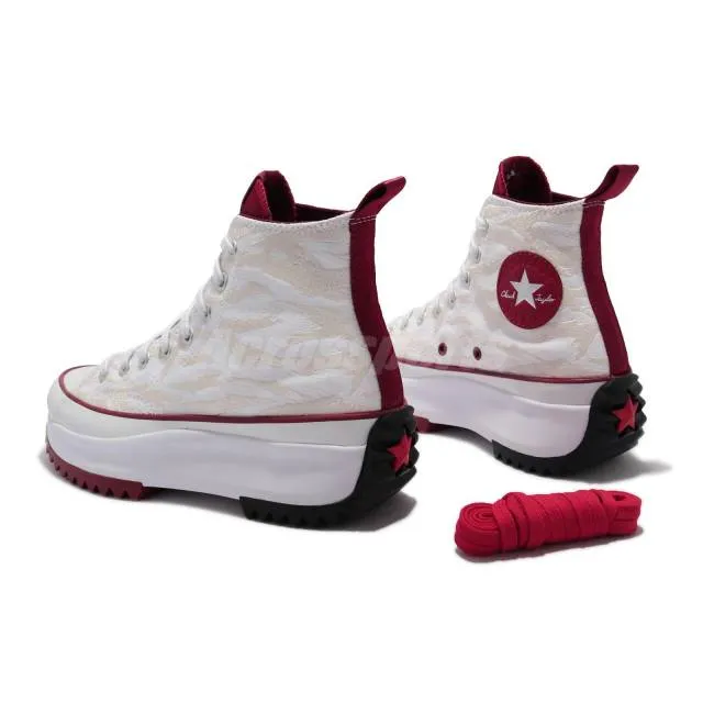 Converse Run Star Hike CNY Tiger Ivory Red Men Unisex Ca...