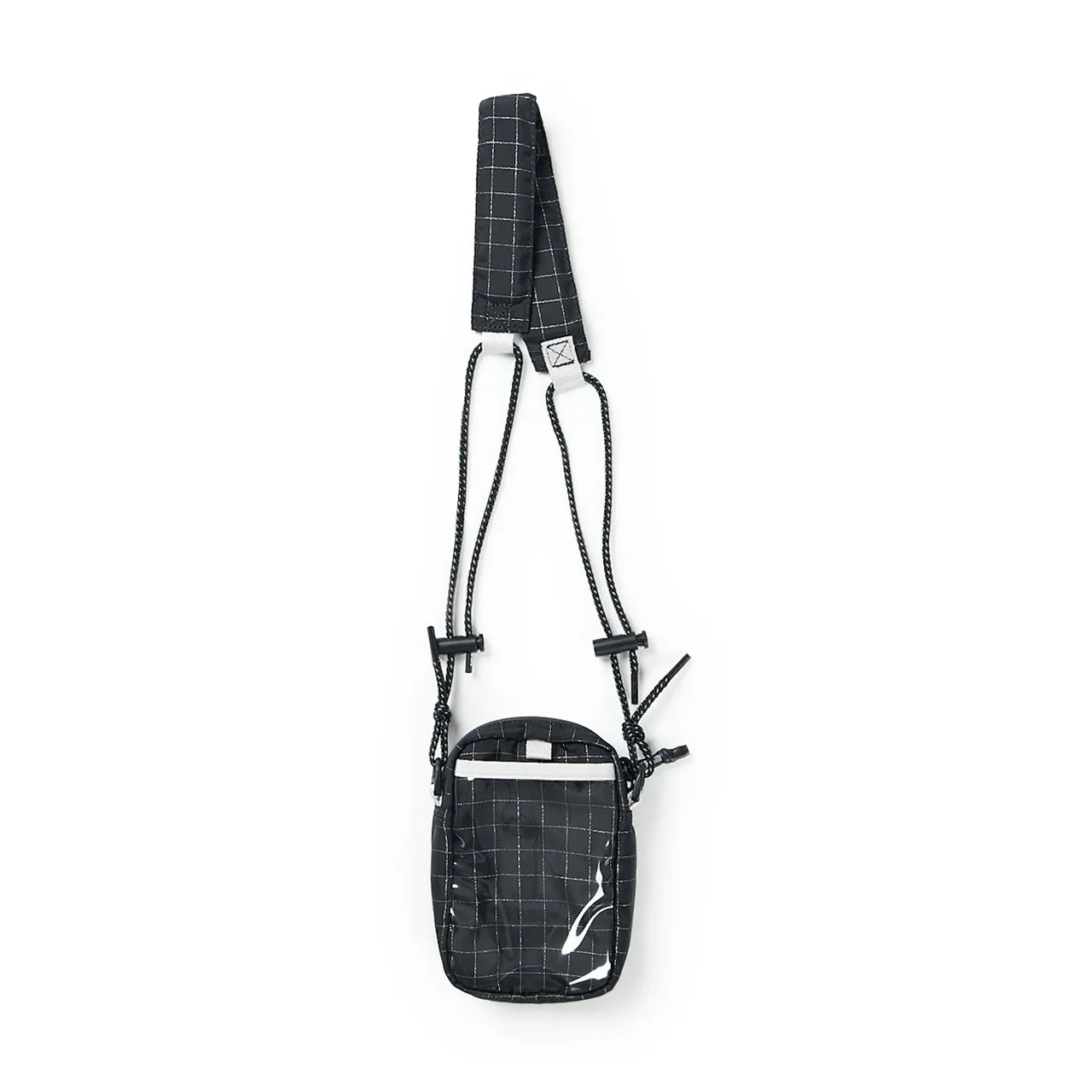 converse x slam jam comms pouch (black / egret)