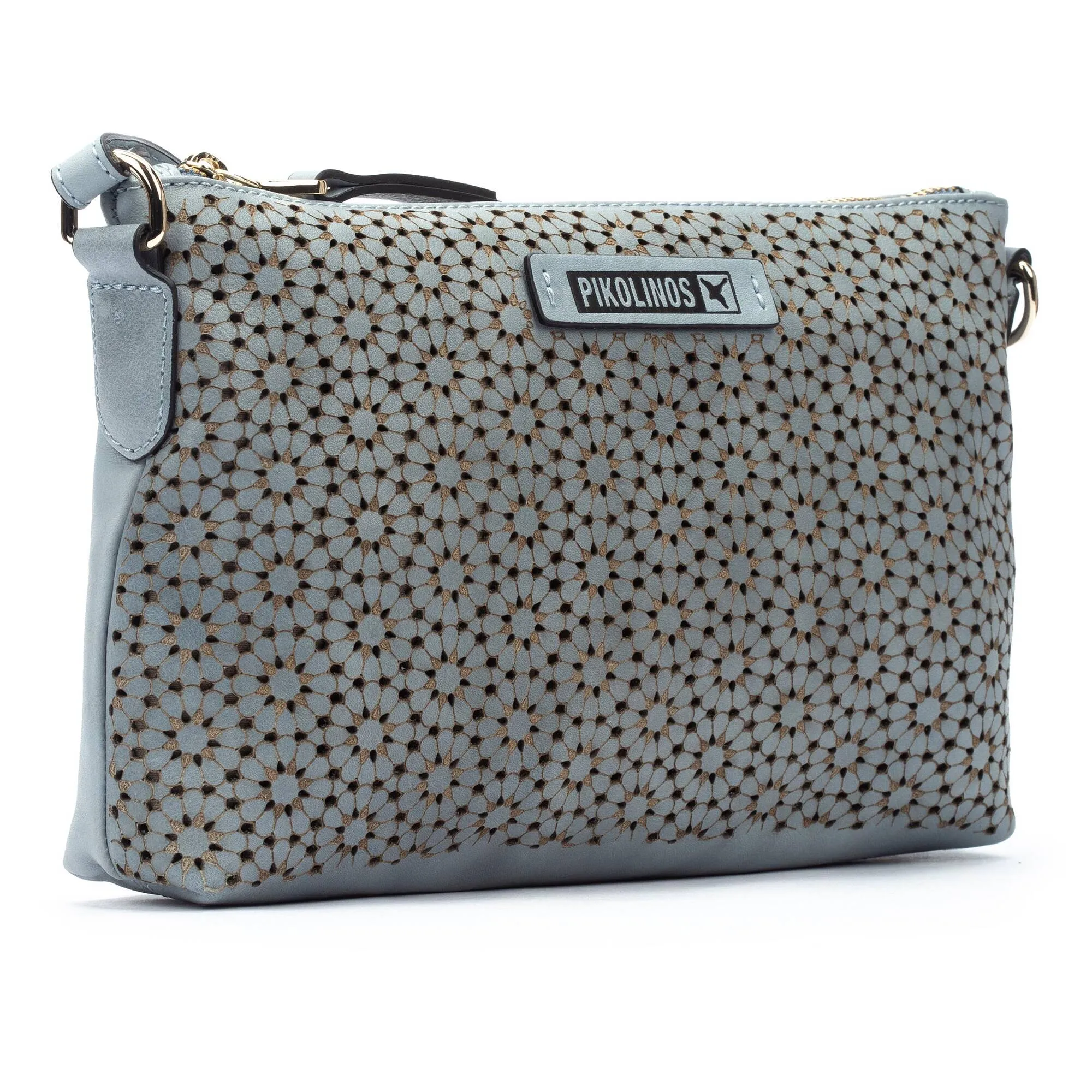 CORDOBA Women's shoulder bag with perforated leather