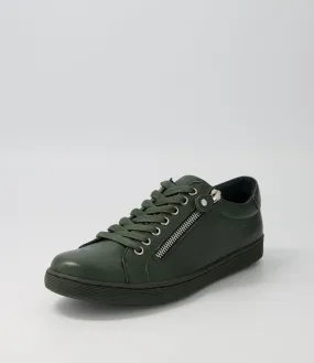 DJANGO & JULIETTE Donat Forest Leather Sneakers