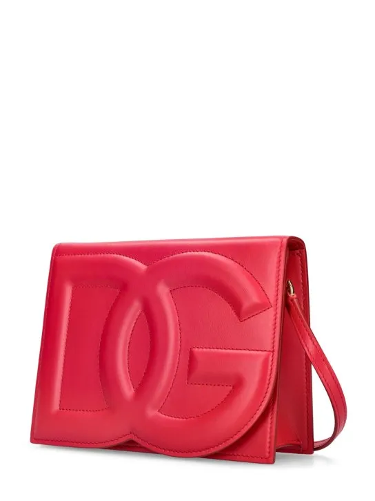 Dolce&Gabbana   Logo leather shoulder bag 