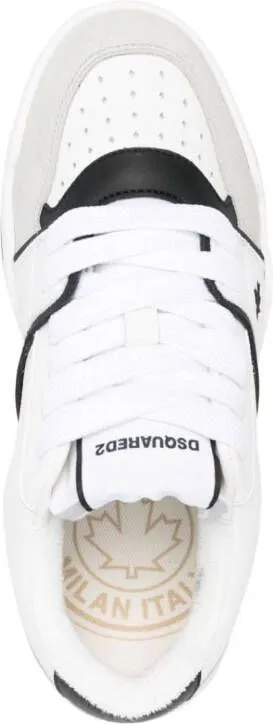 DSQUARED2 panelled lace-up sneakers White