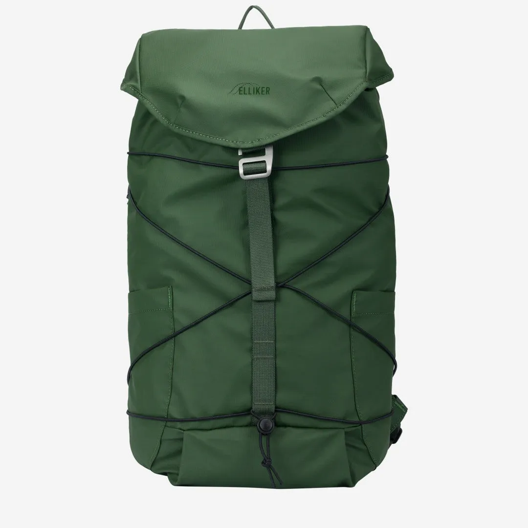 Elliker Wharfe Flap Over Backpack - Green