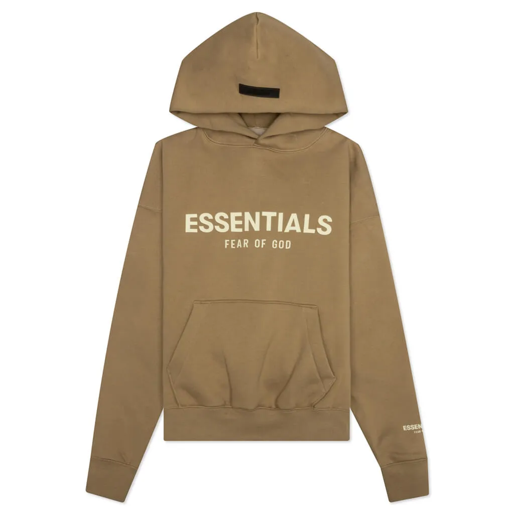 Essentials Kid's Hoodie - Oak