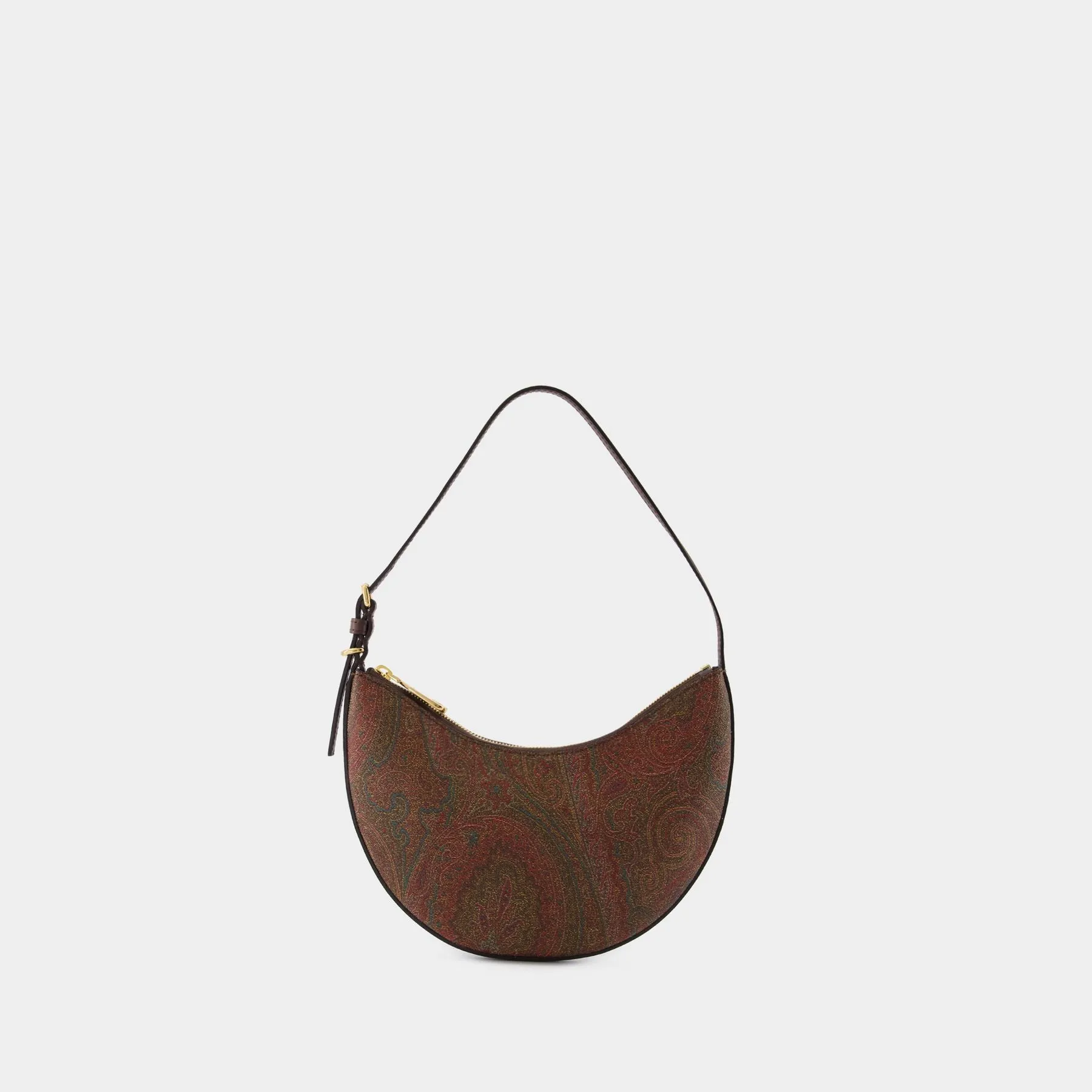 Etro  Arnique Shoulder Bag - Etro - Leather - Brown