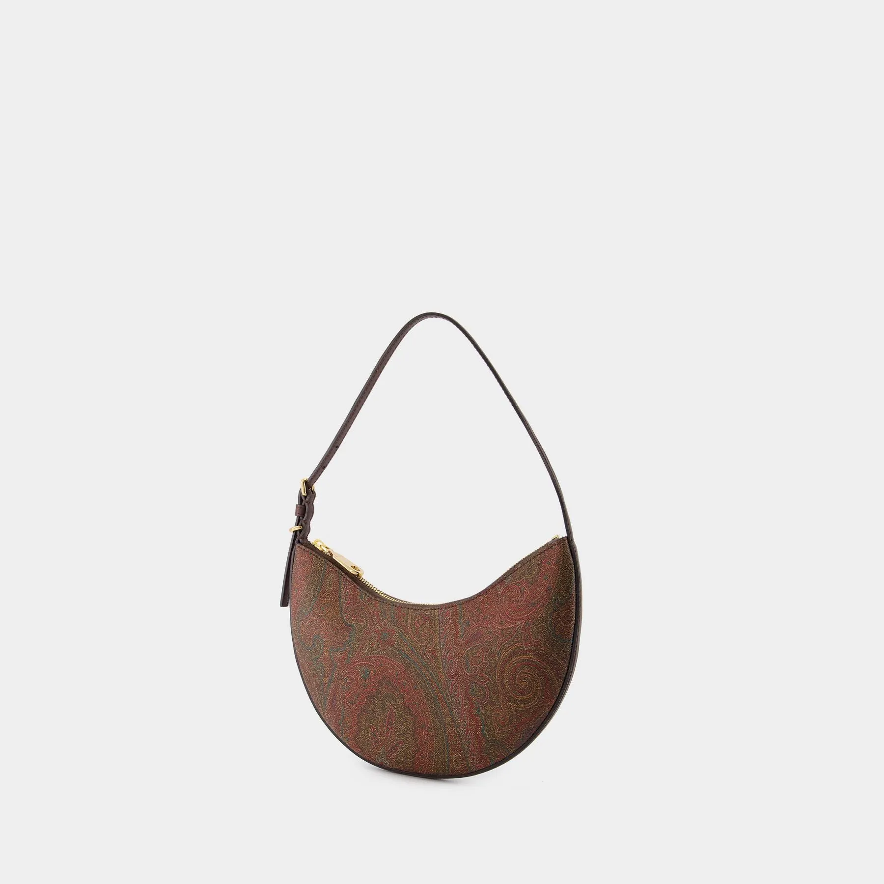 Etro  Arnique Shoulder Bag - Etro - Leather - Brown