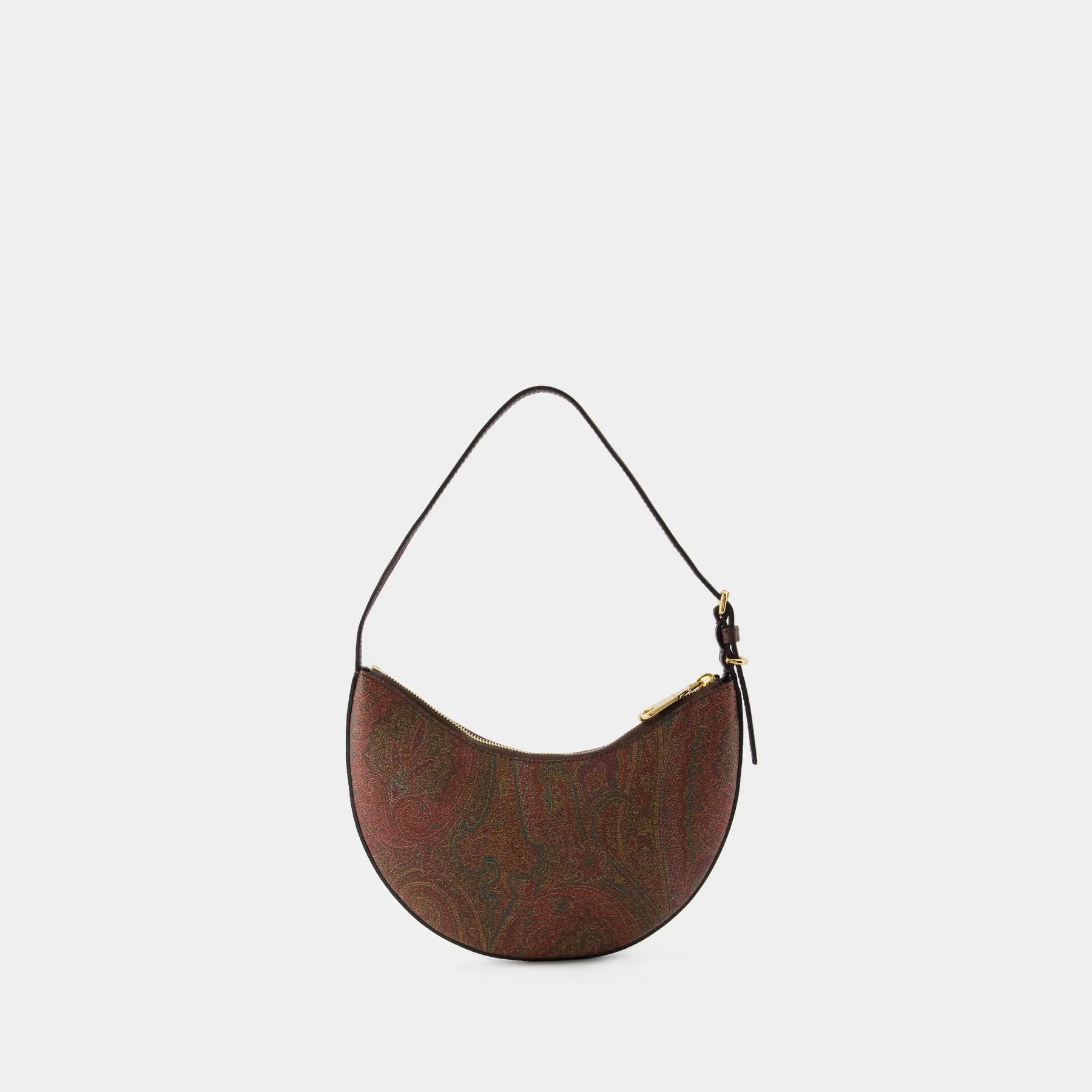 Etro  Arnique Shoulder Bag - Etro - Leather - Brown